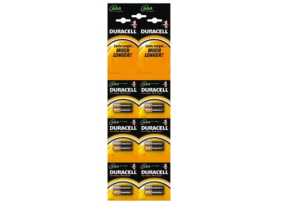 Duracell LR03 MN2400 1�2 �� (������� 2�6) ���������